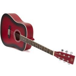 Akustiskā ģitāra SX SD104KRDS-Kit Akustiskā ģitāra SX SD104KRDS-Kit