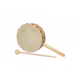 Hand drum with handle HDH-110
