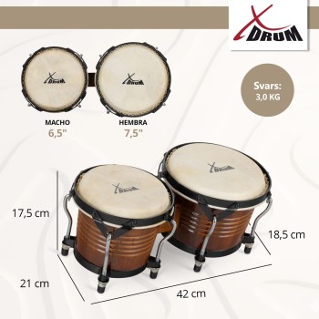 Bongo XDrum Pro Tobacco Bongo XDrum Pro Tobacco