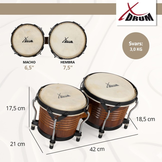 Bongo XDrum Pro Tobacco Bongo XDrum Pro Tobacco