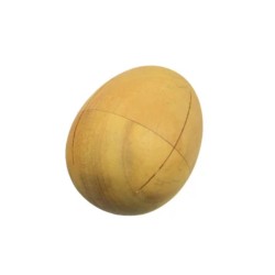 Wooden Egg shaker ER-3
