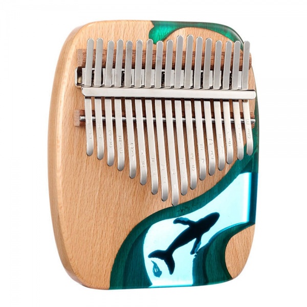 Kalimba Hluru 17 Walnut