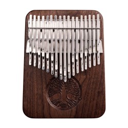 Chromatic kalimba Hluru KY-34-Walnut