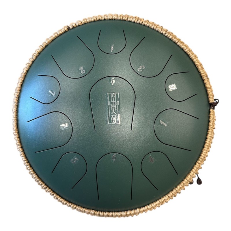 14'' 11 toņu Zvanga Hluru TB11-14-Mineral Green
