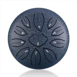 Hluru Tongue Drum Mini Ginkgo C min Navy Blue