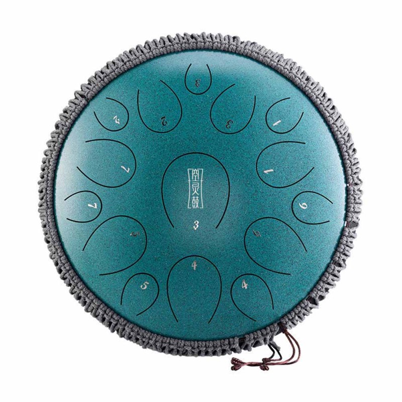 14'' 15 toņu Zvanga Hluru Malachite TY15 14'' 15 toņu Zvanga Hluru Malachite TY15