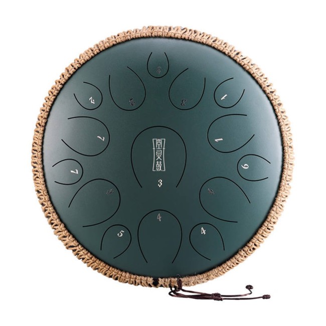 14'' 15 toņu Zvanga Hluru Mineral Green TY15 14'' 15 toņu Zvanga Hluru Mineral Green TY15