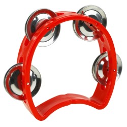 Mini tamburīns TW-4-Red Mini tamburīns TW-4-Red