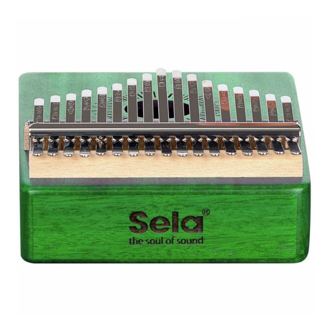 Kalimba Sela Mahogany 17 SE-248-Green