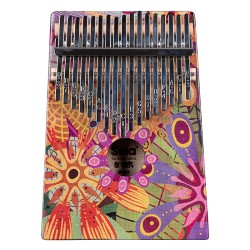 Kalimba Sela Mahogany 17 SE-253 Flower Power