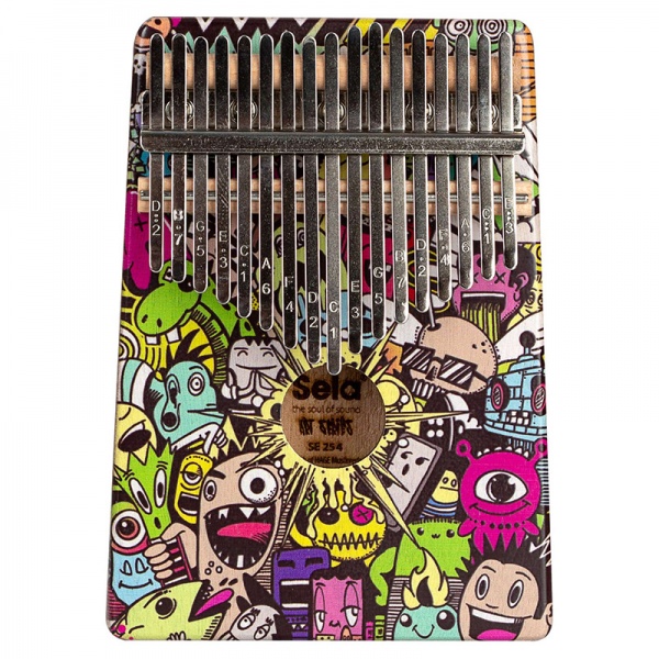 Sela Kalimba Mahogany 17 SE-254 Little Monster