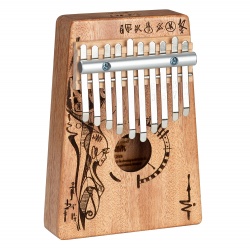 Sela Kalimba Mahogany 10 SE-255 Peaceful Mind