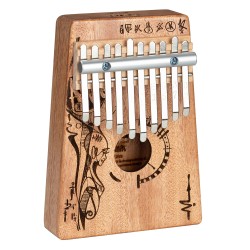 Kalimba Sela Mahogany 10 SE-255 Peaceful Mind Kalimba Sela Mahogany 10 SE-255 Peaceful Mind