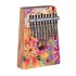 Kalimba Sela Mahogany 10 SE-258 Flower Power Kalimba Sela Mahogany 10 SE-258 Flower Power