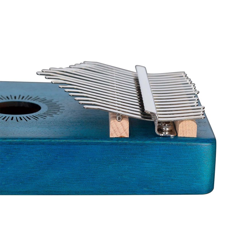 Kalimba Sela Mahogany 17 SE-249-Blue Kalimba Sela Mahogany 17 SE-249-Blue