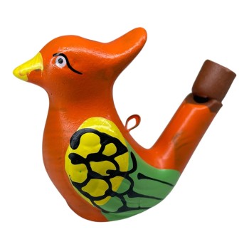 Svilpaunieks Bird-orange