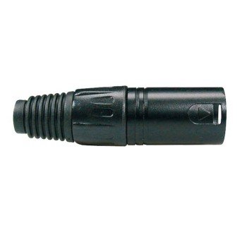 XLR konektors Boston XLR-3-MVBK