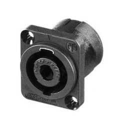 Speakon konektora ligzda Neutrik NL-4-MP Speakon konektora ligzda Neutrik NL-4-MP