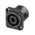 Speakon konektora ligzda Neutrik NL-4-MP Speakon konektora ligzda Neutrik NL-4-MP