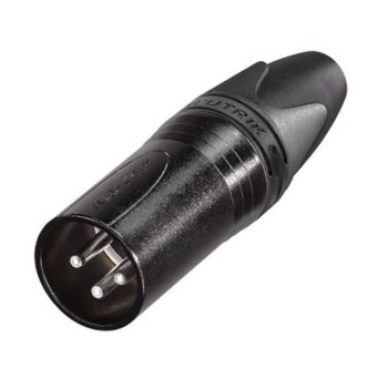XLR konektors Neutrik NC-3-MXXBAG XLR konektors Neutrik NC-3-MXXBAG