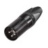 XLR konektors Neutrik NC-3-MXXBAG XLR konektors Neutrik NC-3-MXXBAG