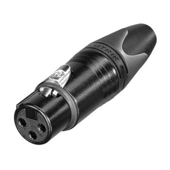 XLR konektors Neutrik NC-3-FXXBAG XLR konektors Neutrik NC-3-FXXBAG