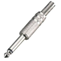 6,3mm Jack Mono konektors SJ-011M 6,3mm Jack Mono konektors SJ-011M