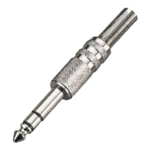 6,3mm Jack Stereo konektors SJ-011S