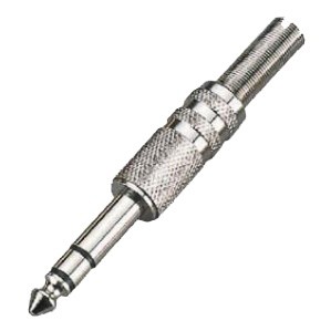 6,3mm Jack Stereo konektors SJ-011S 6,3mm Jack Stereo konektors SJ-011S