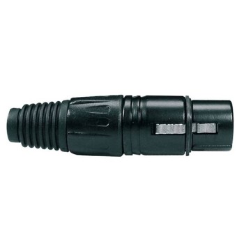 XLR konektors Boston XLR-3-FVBK