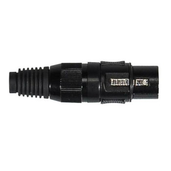 XLR konektors Boston XLR-1-FVBK XLR konektors Boston XLR-1-FVBK