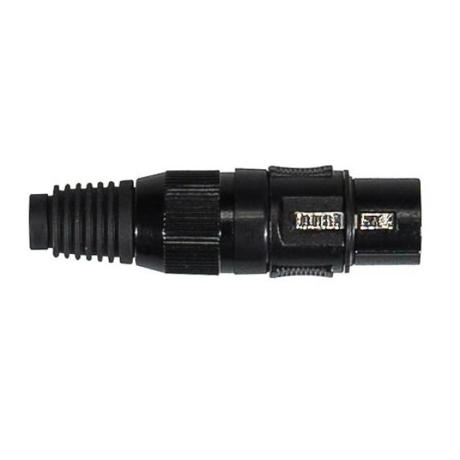 XLR konektors XLR-1-FVBK 