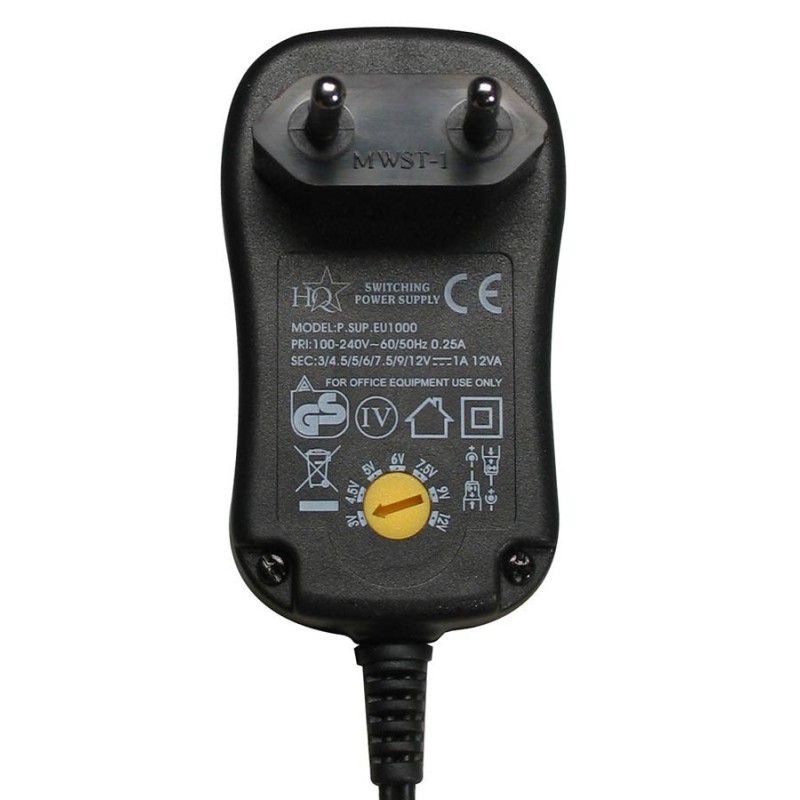 Strāvas adapteris Boston 1000-MASW (3-12V; 1000mA) Strāvas adapteris Boston 1000-MASW (3-12V; 1000mA)