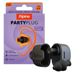 Ausu aizbāžņi Alpine PartyPlug Black