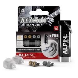 Alpine earplugs Music Safe Transparent