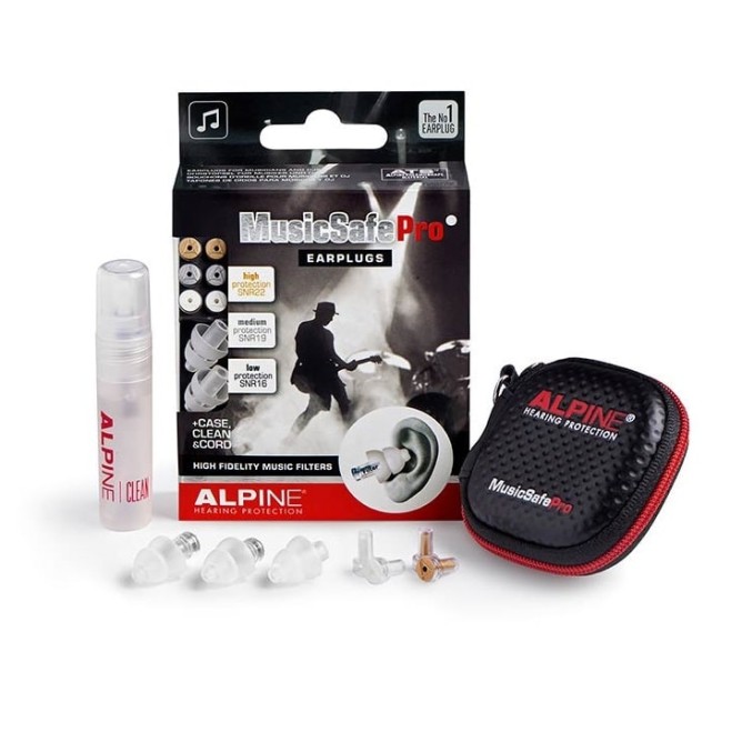 Ausu aizbāžņi Alpine MusicSafe PRO - Transparent Ausu aizbāžņi Alpine MusicSafe PRO - Transparent