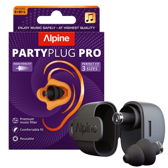 Ausu aizbāžņi Alpine PartyPlug Pro BK