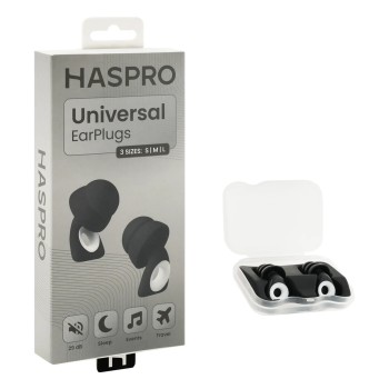 Ausu aizbāžņi HASPRO Earplug-BK
