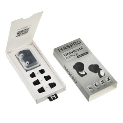 Ausu aizbāžņi HASPRO Earplug-BK