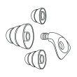 Ausu aizbāžņi HASPRO Earplug-Sand Ausu aizbāžņi HASPRO Earplug-Sand