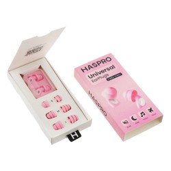 Ausu aizbāžņi HASPRO Earplug-Pink