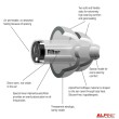 Ausu aizbāžņi Alpine PartyPlug Pro TP Ausu aizbāžņi Alpine PartyPlug Pro TP