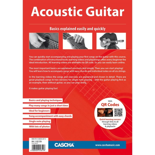 Acoustic Guitar - Learn to play quick and easy (Akustiskā Ģitāra)