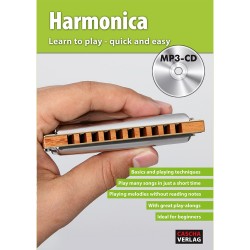 Harmonica - Learn to play quick and easy + CD