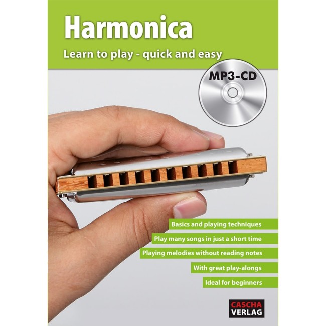 Harmonica - Learn to play quick and easy + CD (Mutes Harmonikas)