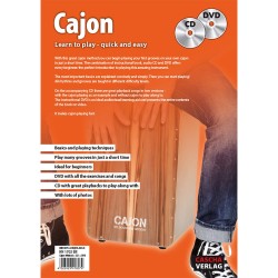 Cajon - Learn to play quick and easy + CD/DVD (Kahons) Cajon - Learn to play quick and easy + CD/DVD (Kahons)