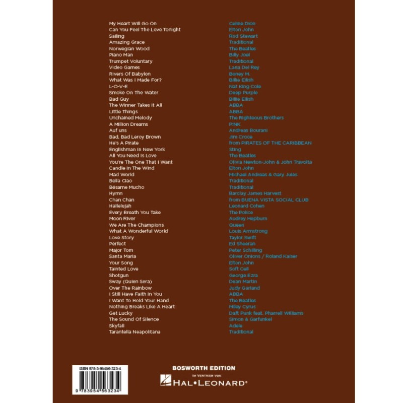 The First 50 Pop Classics (Akordeons) The First 50 Pop Classics (Akordeons)