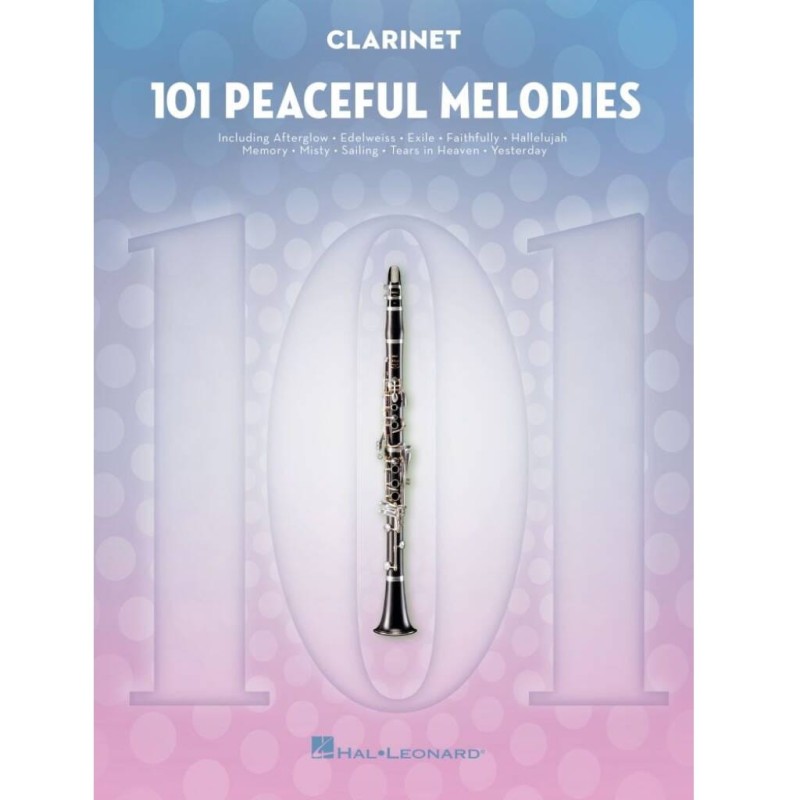 101 Peaceful Melodies for Clarinet (Klarnete)