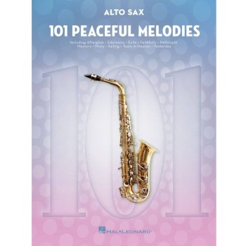 101 Peaceful Melodies for Alto Sax (Saksofons)