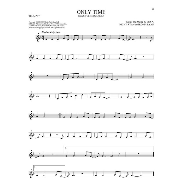 101 Peaceful Melodies for Trumpet (Trompete) 101 Peaceful Melodies for Trumpet (Trompete)